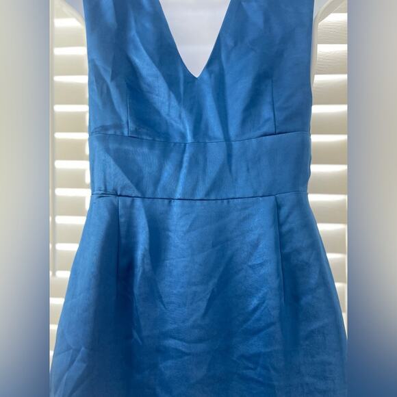 Endless Rose Satin Cut Out Mini Dress - Picture 2 of 11